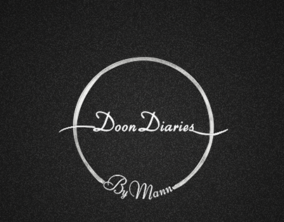 Branding I did for 'Doon Diaries by Mann'