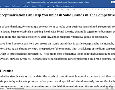brand conceptualisation can unleash solid brands