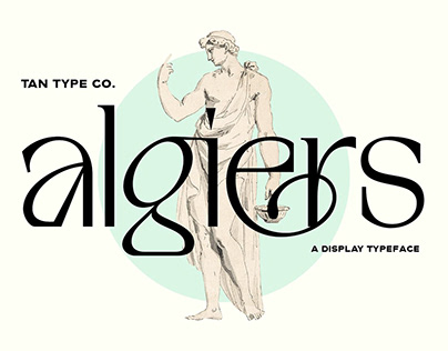 Elegant Display Typeface