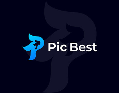 Pic Best, (Letter P) Modern Logo Design Concept