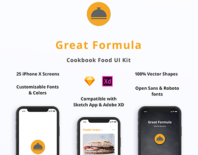 Great Formula - Cookbook Food UI Kit