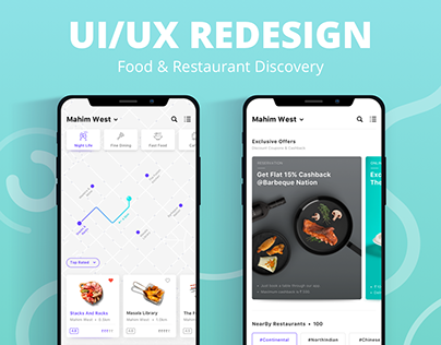 Burrp Mobile App UI/UX Redesign