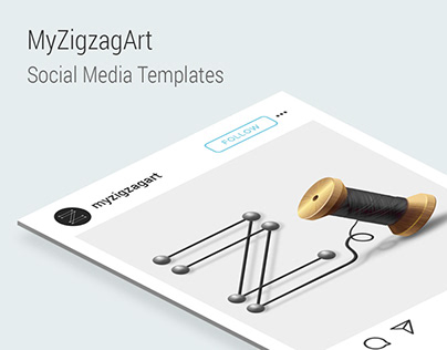 MyZigzagArt Social Media Templates