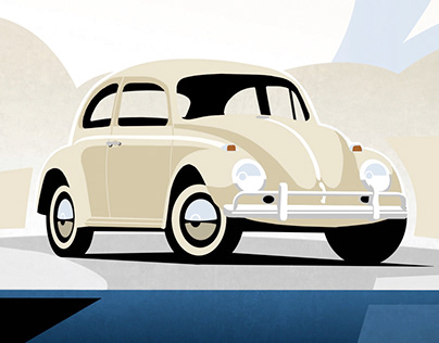 Volkswagen Beetle Poster