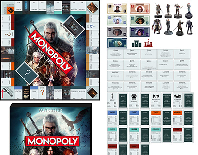 Witcher Monopoly Design
