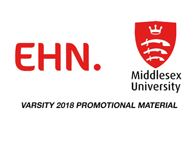Middlesex University - Varsity 2018 Promo Material