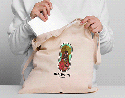 Jouska tote bags design