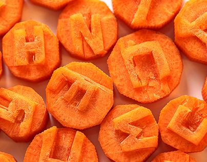 carrot font / морковкин шрифт