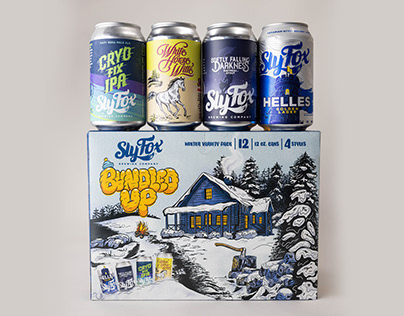 Project thumbnail - Sly Fox Brewing Beer Packaging Design