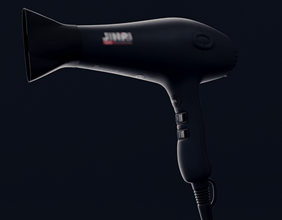 Hair Dryer 3D product Visualizer