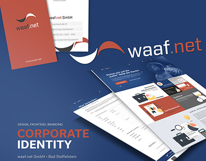 Corporate Identity "waaf.net"