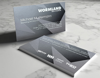 Business Card Wormland