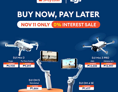 DJI Spay Later Campaign
