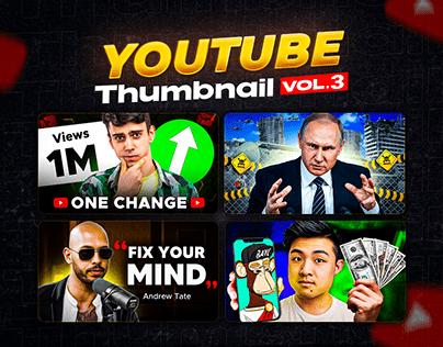 Youtube Thumbnail Design | Youtube banner