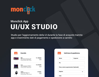 Studio UI/UX Fase di acquisto