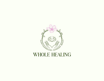 Whole Healing Beauty Cosmetics - Logo Design