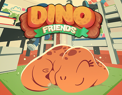 Dino Friends - 2D Game Art
