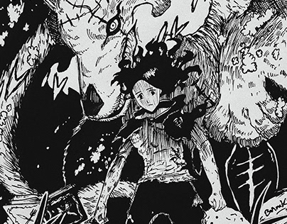 Manga Panel art