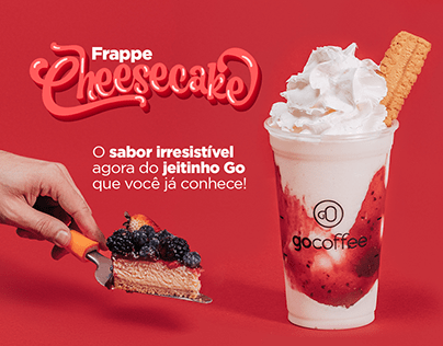 Project thumbnail - Campanha Frappe Cheesecake | Go Coffee
