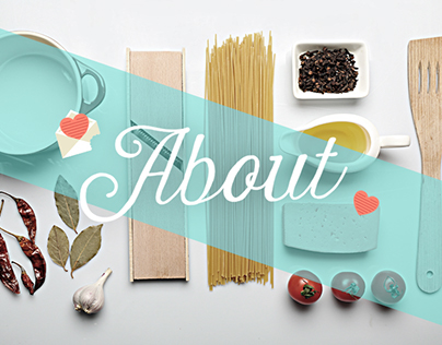 A Love Letter To Food // Website Headers