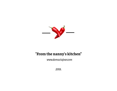 "From the nanny's kitchen" webshop