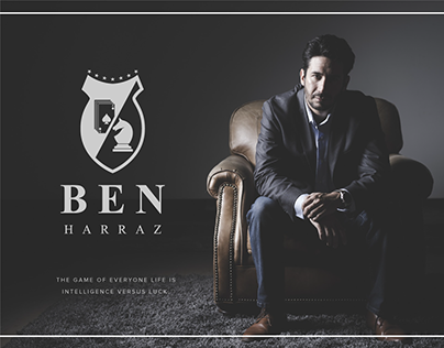 BenHarraz brand's logo & identity