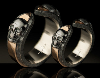 Skull wedding rings | TYVODAR.COM