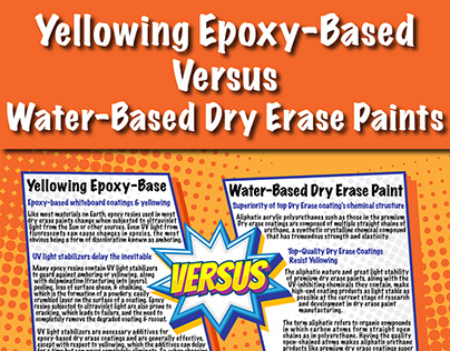 EPOXY-BASED VS. WATER-BASED DRY ERASE PAINTS