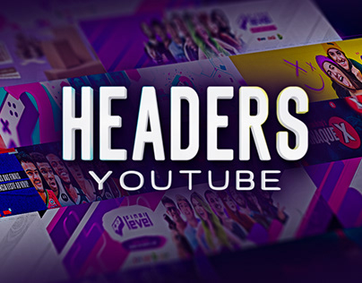 Headers Youtuber