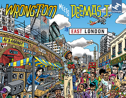 WRONG TOM meets DEEMAS J. 'East London' Album Campaign