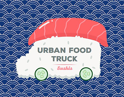 Urban Food Truck - Stop Motion (fictif)