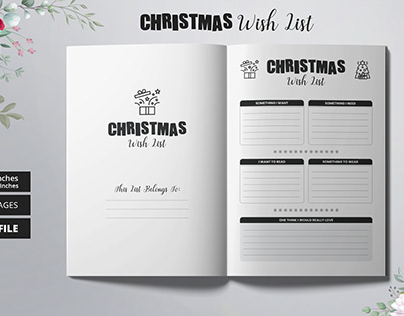 Christmas Wish List | KDP Interior