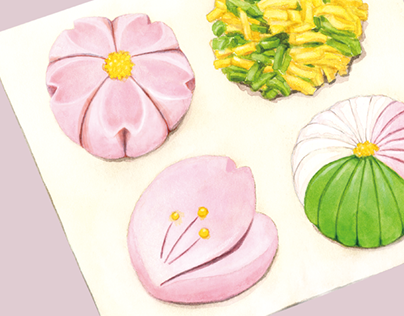 “WAGASHI ” Japanese confectioneries