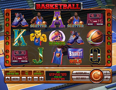 Slot machine - "Basketball"
