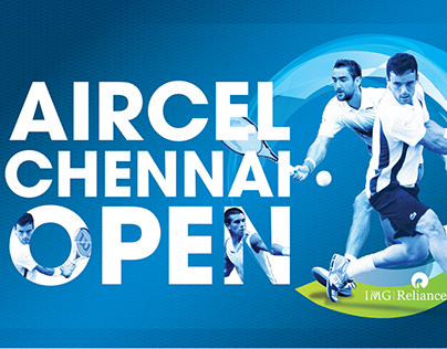 AIRCEL CHENNAI OPEN IMG Reliance Sports Branding