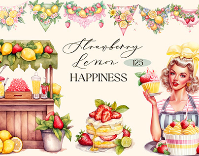 Strawberry Lemon Happiness