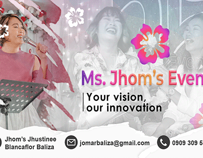 Ms. Jhom's Events Rebranding