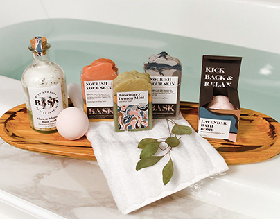 Bask Bath and Body Packaging System Design