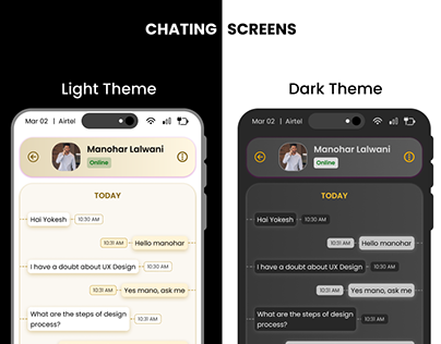 Chating Screens