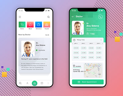 Doctor App Design Concept