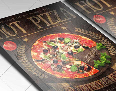 Hot Pizza - Premium Flyer PSD Template