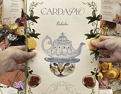 Project thumbnail - Cardápio - Casa de Chá A Curandeira