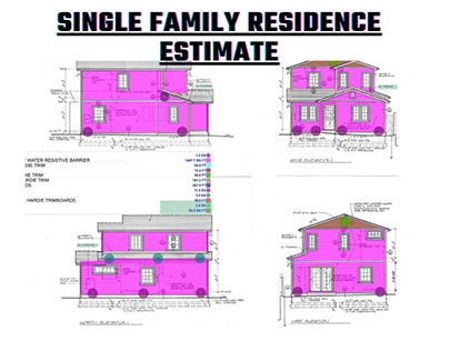 Single Family Residence (SFR) Estimation Service