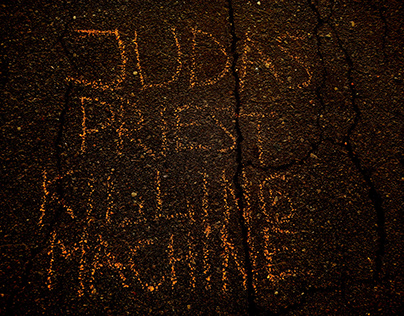 Chalk Art: Judas Priest ''Killing Machine''