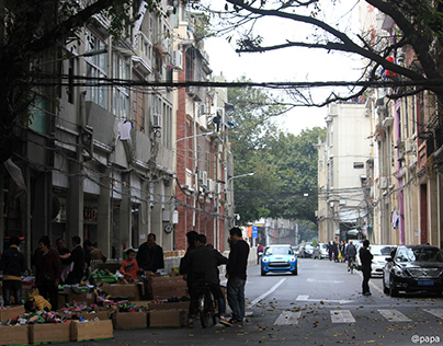 Business in the street, Guangzhou