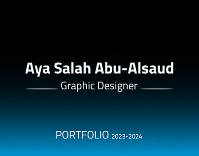 Aya Salah Abu Al-Saud _Portfolio 2023-2024