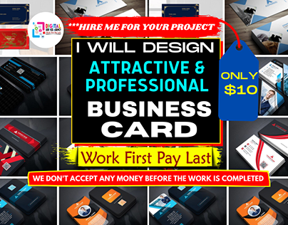 We Are Create Luxury Professional Business Card