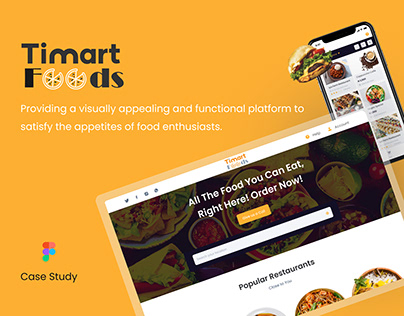 Food Delivery Web App (Timart Foods)