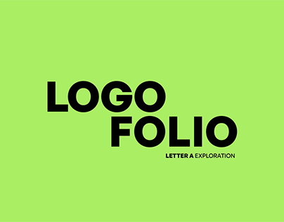 Logofolio. Letter A Logo Exploration