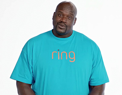 RING VIDEO DOORBELL WITH SHAQ